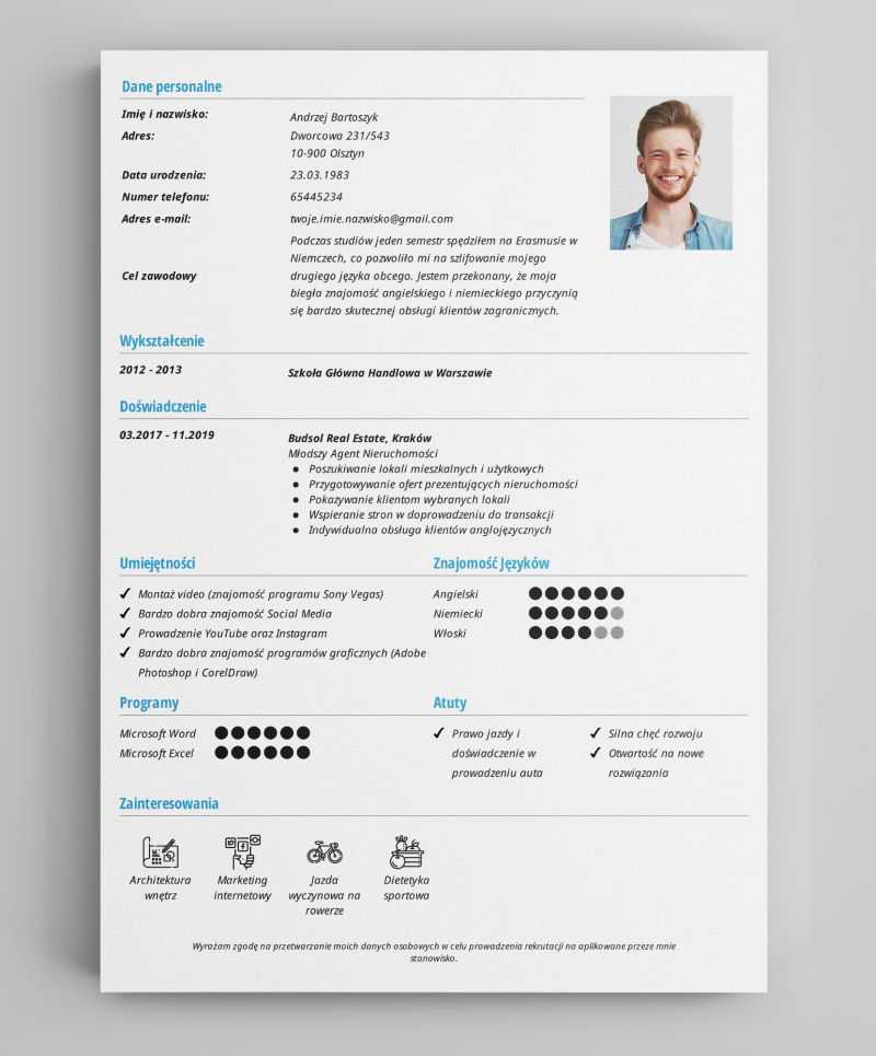 Najlepsze Szablony CV Do Pobrania Za Darmo W PDF