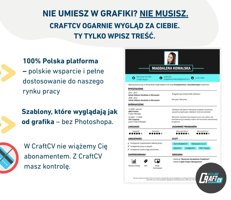 szkolenia w cv