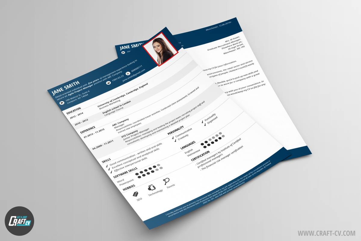 Resume Template Solid